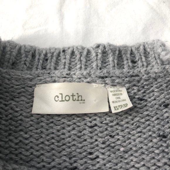 Cloth by RD Grey Speckled Knit Sweater - Picture 5 of 6